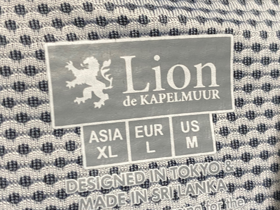 KN360 リオンドカペルミュール Lion de KAPELMUUR 長袖 サイクルジャージ 黒 XL