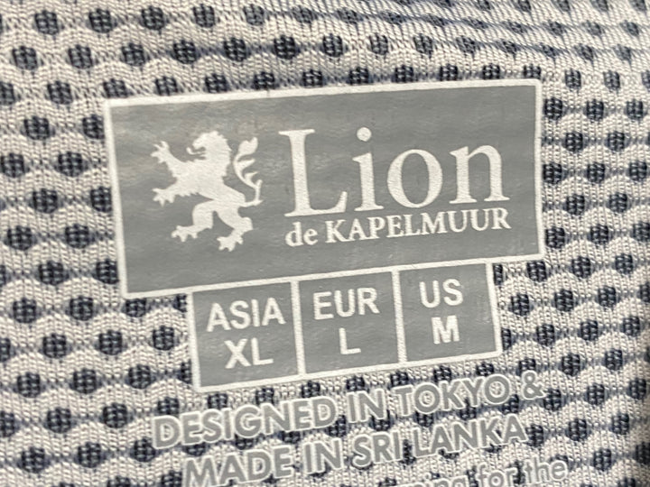KN360 リオンドカペルミュール Lion de KAPELMUUR 長袖 サイクルジャージ 黒 XL