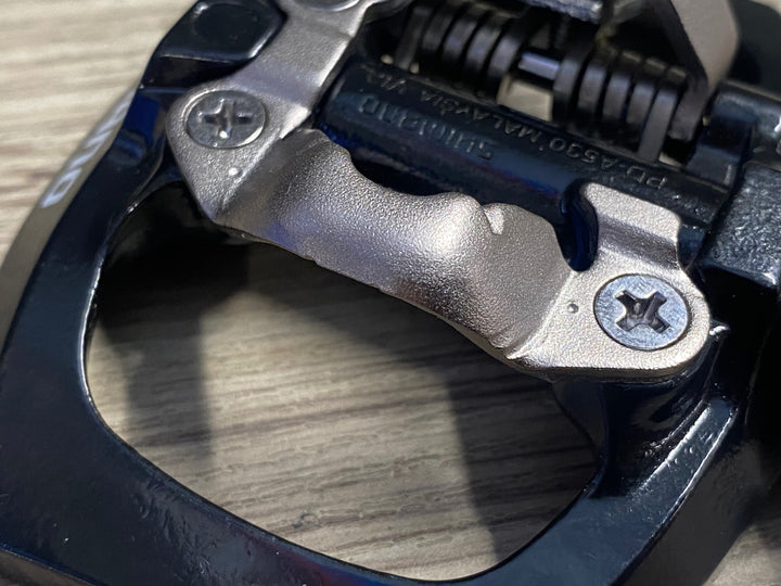 KK093 シマノ SHIMANO PD-A530 片面フラット ビンディングペダル SPD 右側のみ