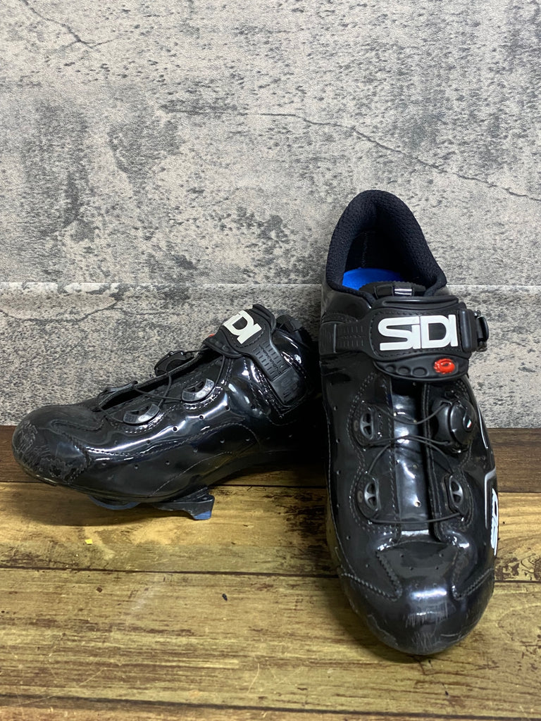 SIDI サイクルシューズ ブラック JM475 シディ SIDI KAOS ビンディングシューズ EU42 黒 3穴 – BICI