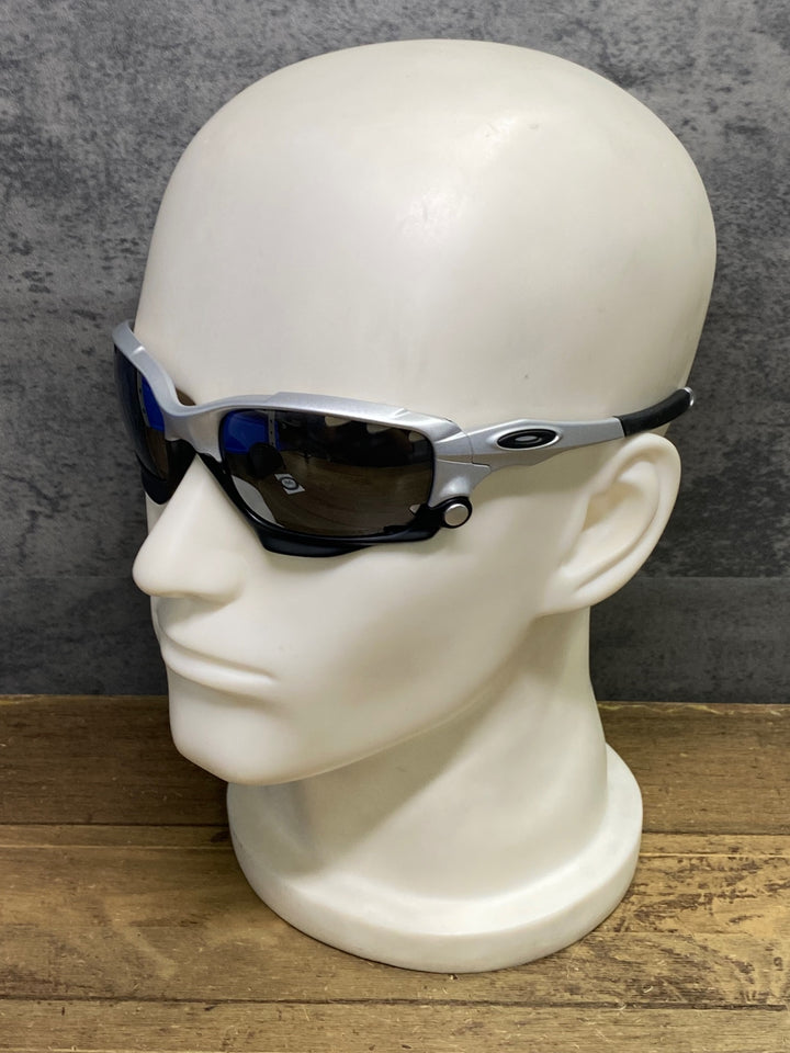 JN144 オークリー OAKLEY Racing Jacket サングラス アイウェア 黒 グレー レンズブラック