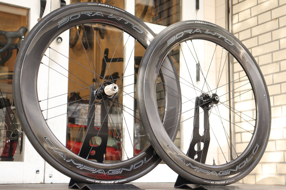 カンパニョーロ Campagnolo ボーラ BORA WTO 60 DB カーボン チューブレス ホイールセット シマノ11S/12S ワイドリム 19C 【横浜店】
