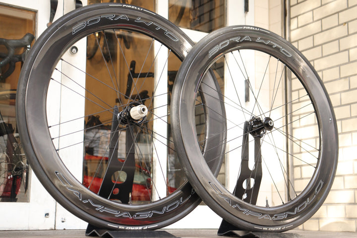カンパニョーロ Campagnolo ボーラ BORA WTO 60 DB カーボン チューブレス ホイールセット シマノ11S/12S ワイドリム 19C 【横浜店】