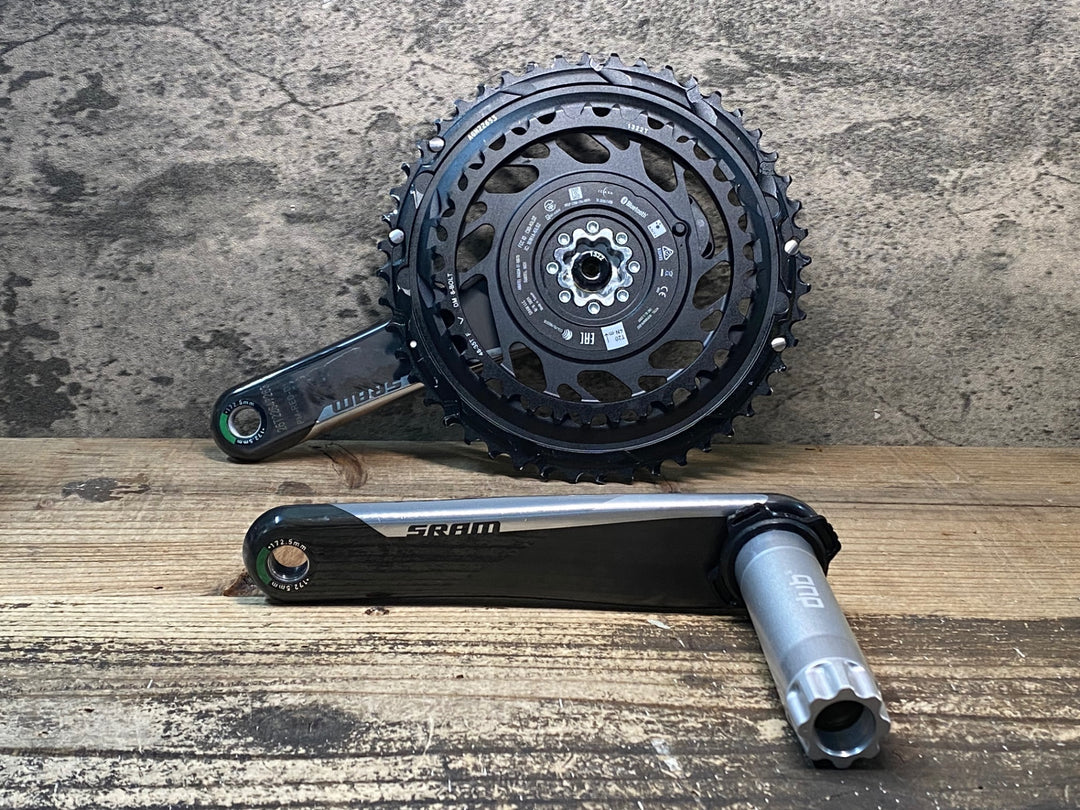 JK388 スラム SRAM Red AXS Power Meter DUB クランクセット 2x 48/35T 