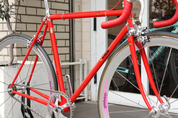 チネリ CINELLI スーパー コルサ ピスタ SUPER CORSA PISTA コロンバス SLX CORSA RECORD クロモリ ピストバイク 【横浜店】