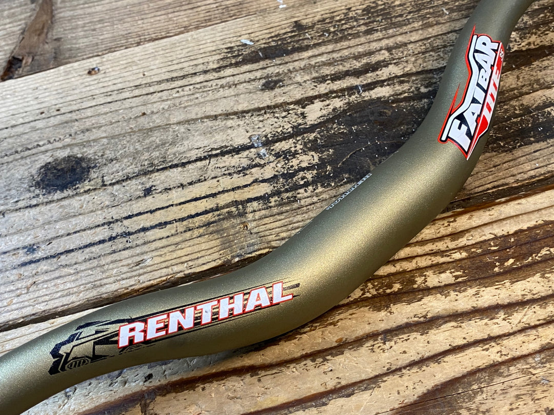 KP878 レンサル RENTHAL FATBAR LITE 35 アルミ ハンドルバー 760mm