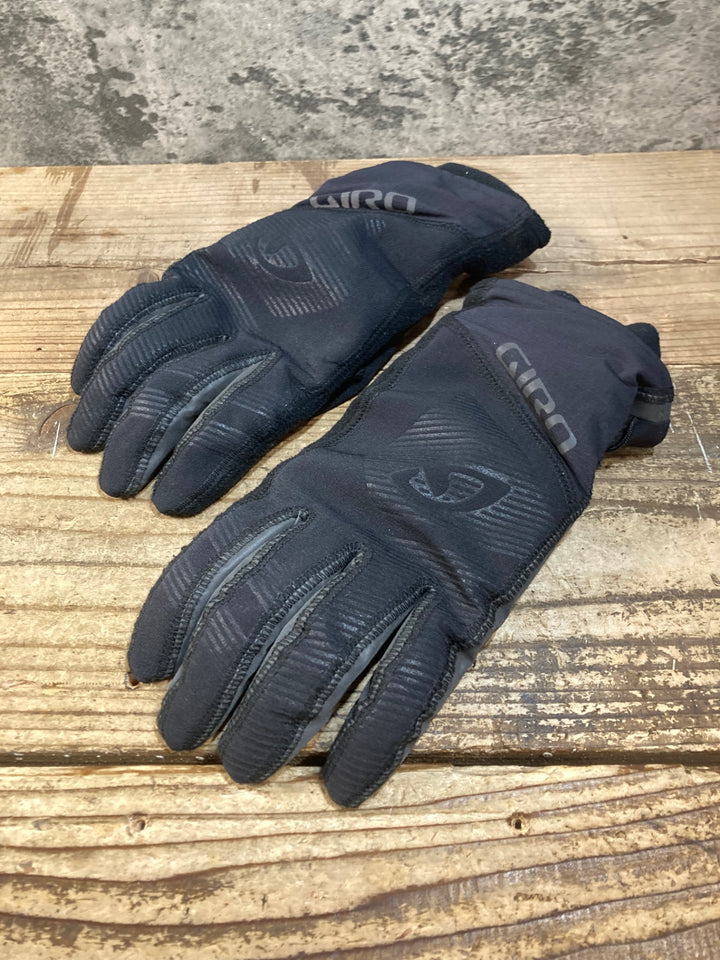 KG050 ジロ GIRO ウインター 長指 グローブ 黒 M POLARTEC