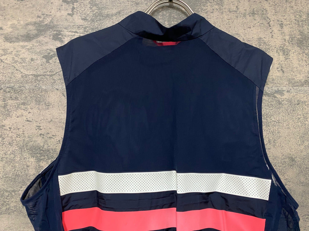 JY630 ラファ Rapha BREVET GILET WITH POCKETS ジレ サイクルベスト 紺 XL
