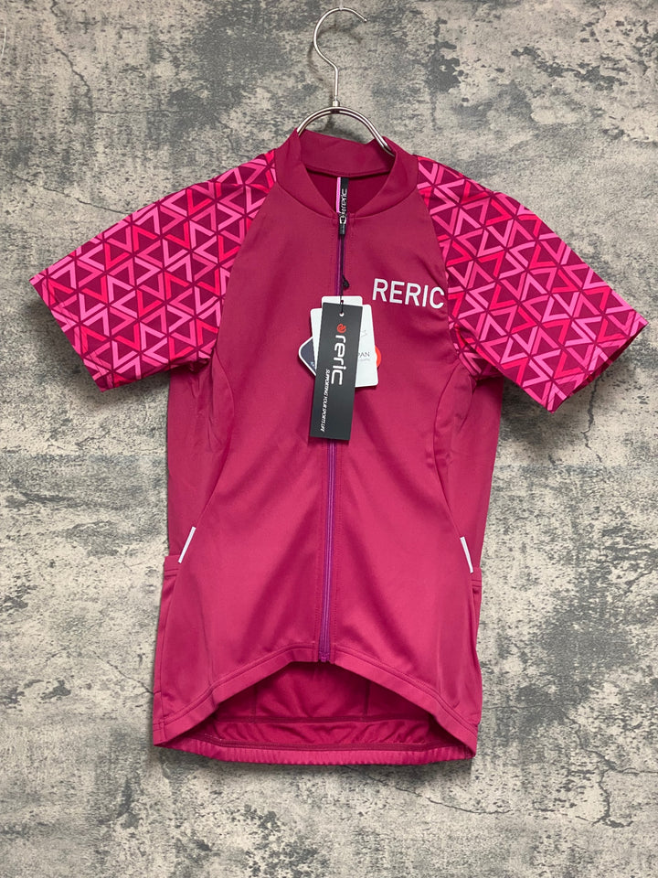 JV994 レリック reric Women's Himalia SS Jersey 半袖 サイクルジャージ S ピンク レディース