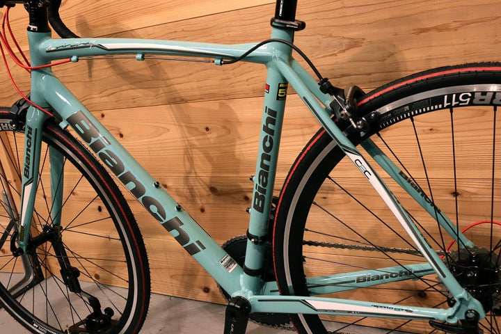 ビアンキ Bianchi ヴィアニローネ Via Nirone7 2015 55サイズ アルテグラ R8000 11S アルミ ロードバイク 【千葉店】