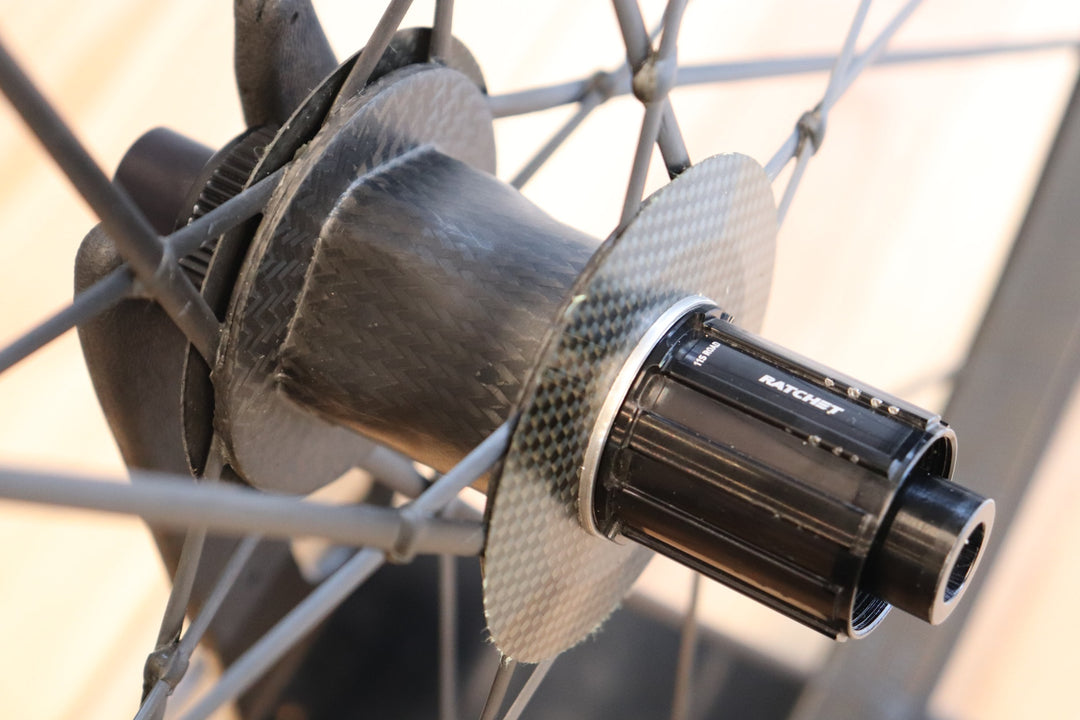 【訳あり】 ライトウエイト LIGHTWEIGHT マイレンシュタイン MEILENSTEIN EVO カーボン チューブレス ホイールセット シマノ11S/12S 【さいたま浦和店】