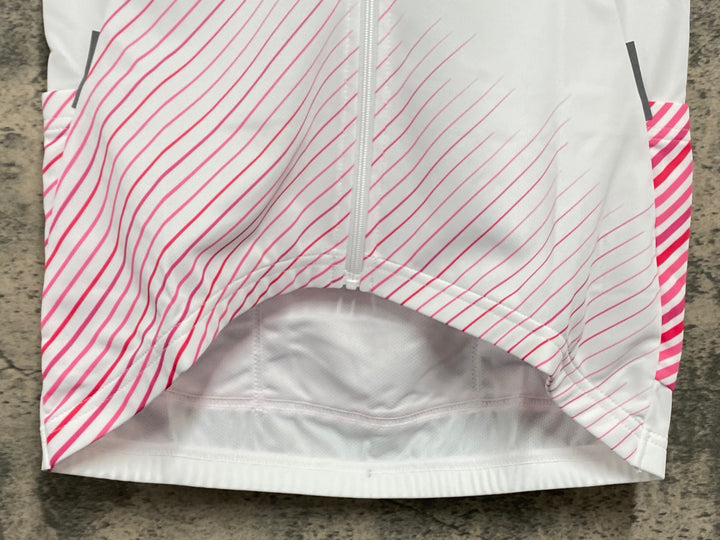 JW010 レリック reric Women's Himalia SS Jersey 半袖 サイクルジャージ S 白 レディース