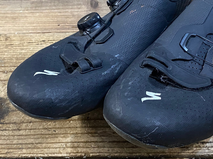 KI833 スペシャライズド SPECIALIZED S-WORKS 7 ビンディングシューズ EU42 黒 3穴