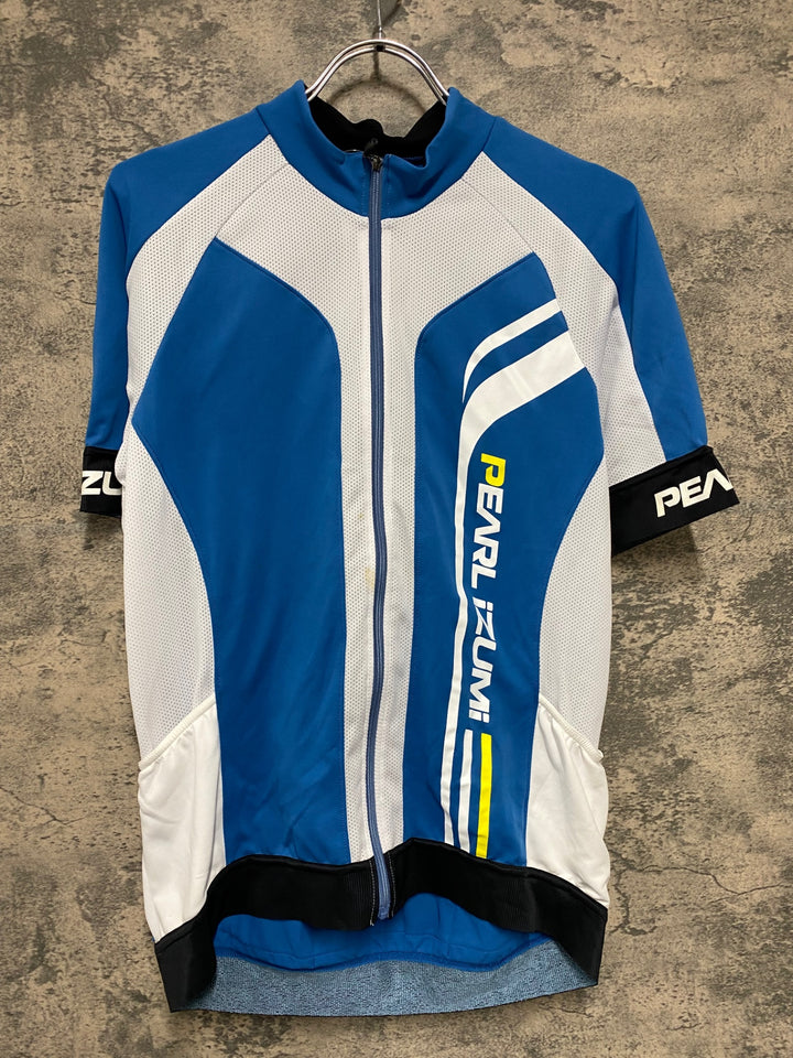 KC651 パールイズミ PEARL iZUMi 半袖 サイクルジャージ 青 白 XL