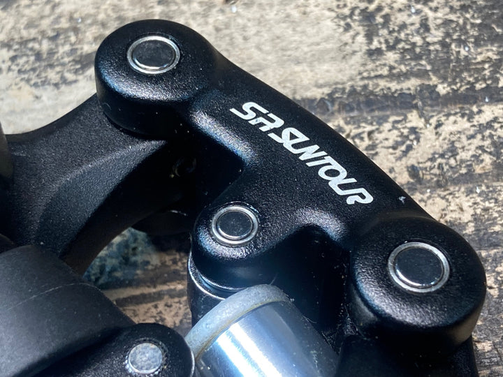 JG351 SR SUNTOUR NCX サスペンションシートポスト 黒 350mm Φ27.2