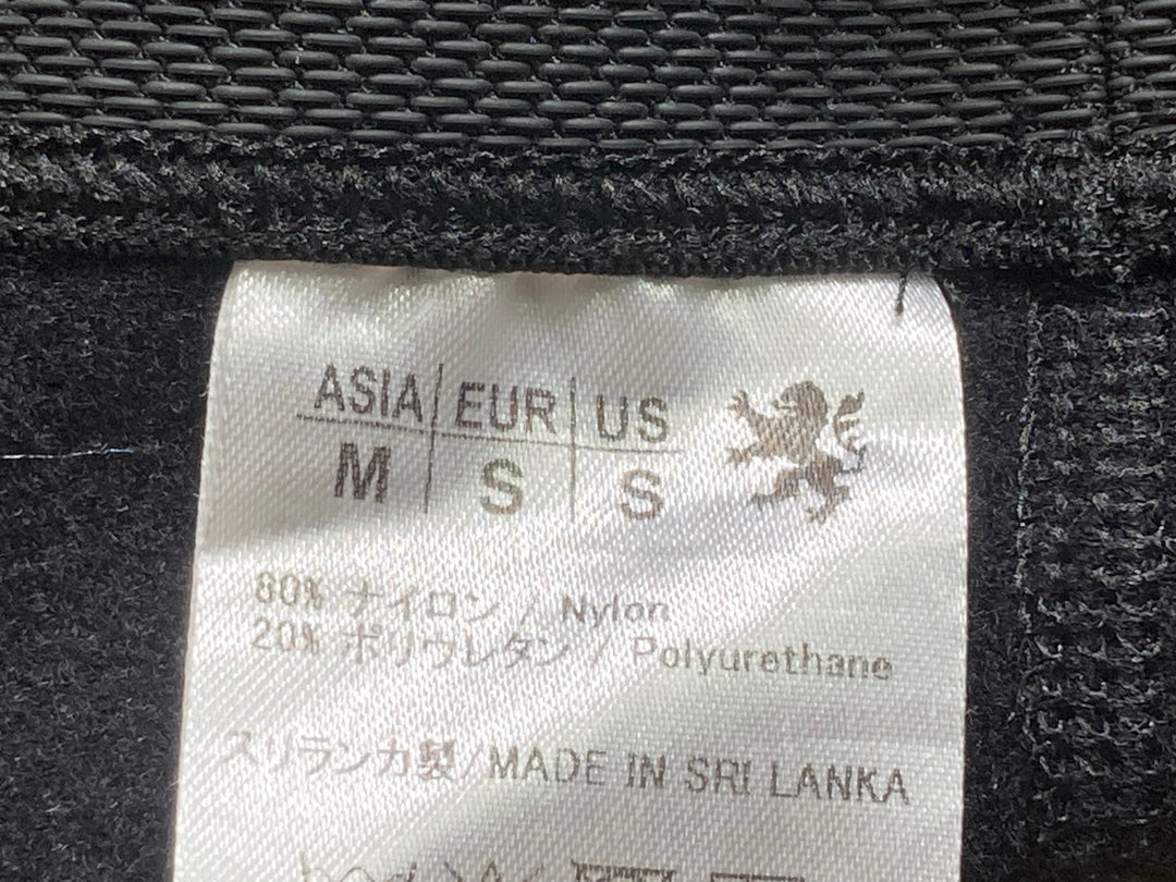 IN458 カペルミュール kapelmuur レッグウォーマー 黒 ASIA M