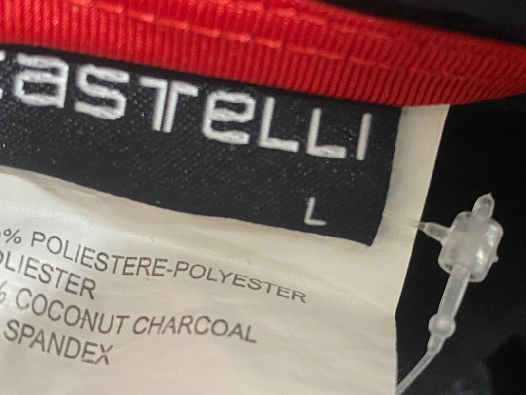 JV530 カステリ CASTELLI ハーフパンツ 黒 L