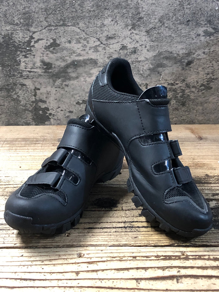 KG402 フィジーク FIZIK M6 MTB shoes ビンディングシューズ 黒 SPD EU38.5 ペン字あり