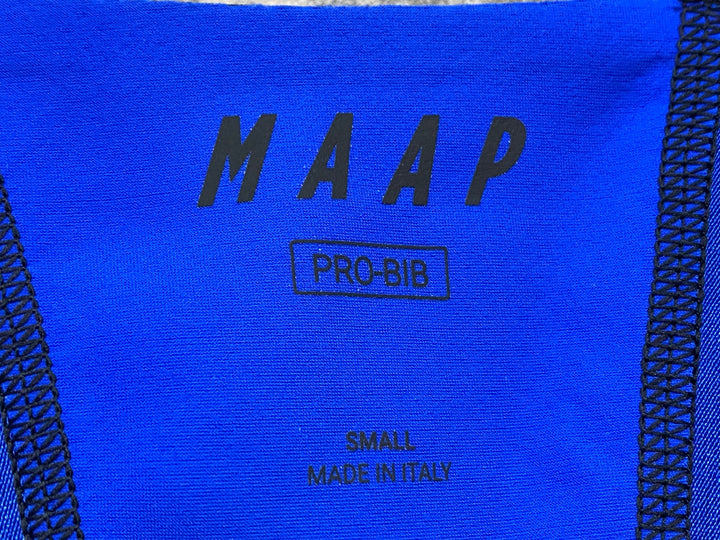 KK999 マープ MAAP PRO BIB ビブショーツ 黒 青 S