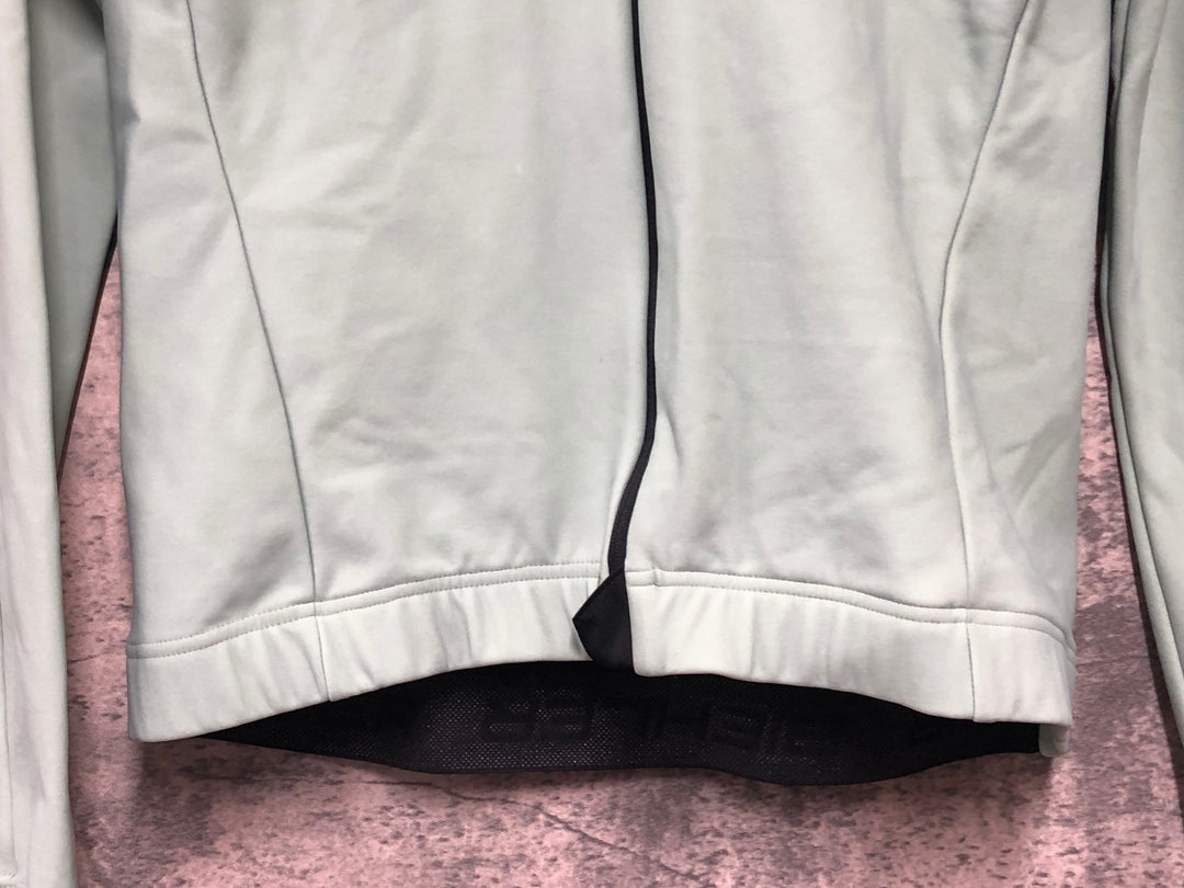 KD771 ビーラー BIEHLER 長袖サイクルジャージ モスグリーン M 裏起毛
