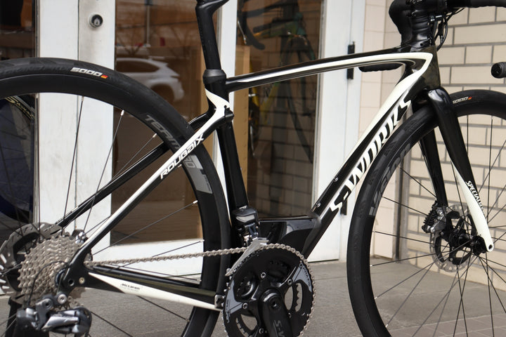 スペシャライズド SPECIALIZED ルーべ S-WORKS ROUBAIX DISC 2018モデル 49サイズ シマノ アルテグラ R8050 11S カーボン ロードバイク 【横浜店】