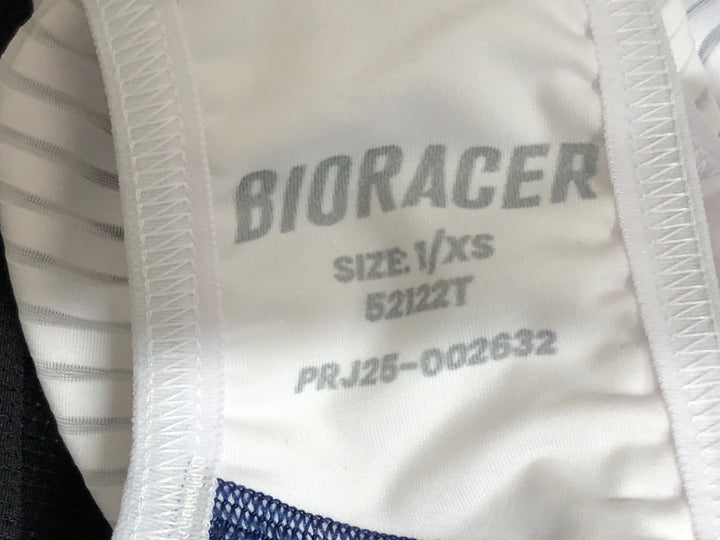 KE210 ビオレーサー BIORACER ビブショーツ 紺 XS 富士ヒル