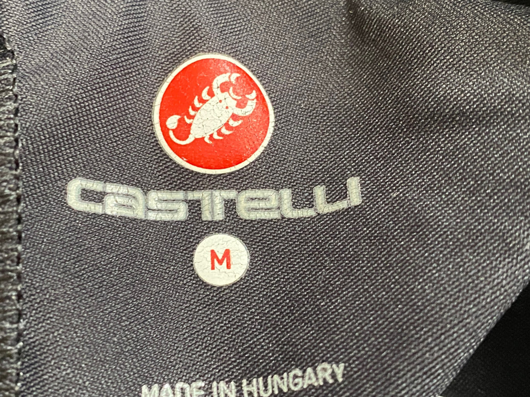 KH167 カステリ CASTELLI ロッソコルサ ROSSO CORSA レーサーパンツ 黒 M ※タグカット