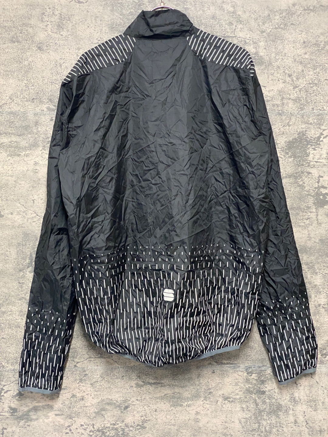 KD153 スポーツフル sportful 長袖 ウィンドブレーカー 黒 XL