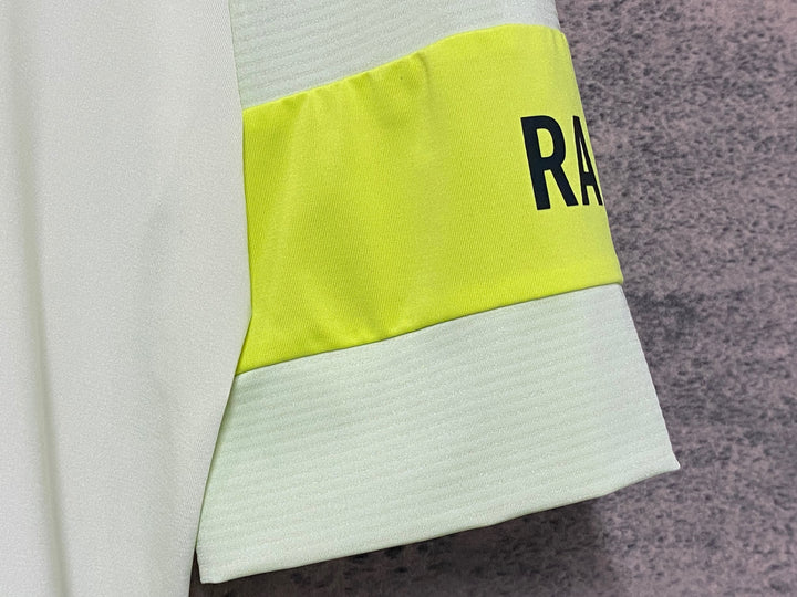 JZ135 ラファ Rapha PRO TEAM JERSEY 半袖 サイクルジャージ 黄緑 M