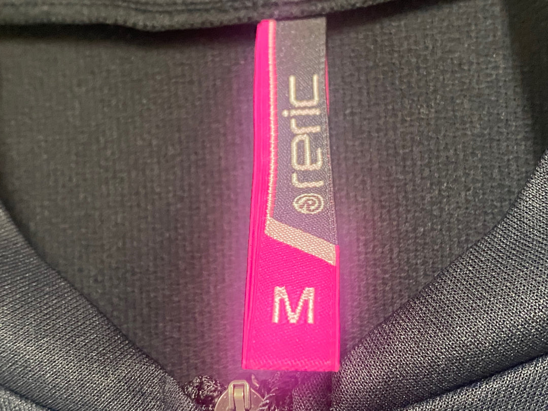 JV992 レリック reric Women's Elara Summer LS Jersey 長袖サイクルジャージ M 黒 レディース