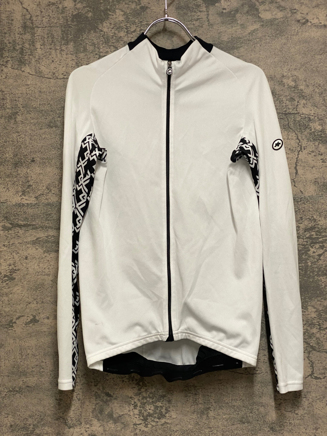 JQ085 アソス ASSOS MILLE GT 長袖 サイクルジャージ 白 M