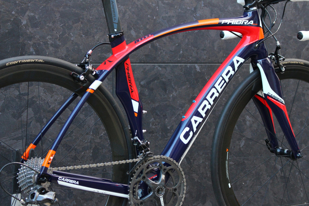 カレラ CARRERA フィブラ エボ PHIBRA EVO 2014 Mサイズ カンパニョーロ コーラス 11S カーボン ロードバイク BORA 【福岡店】