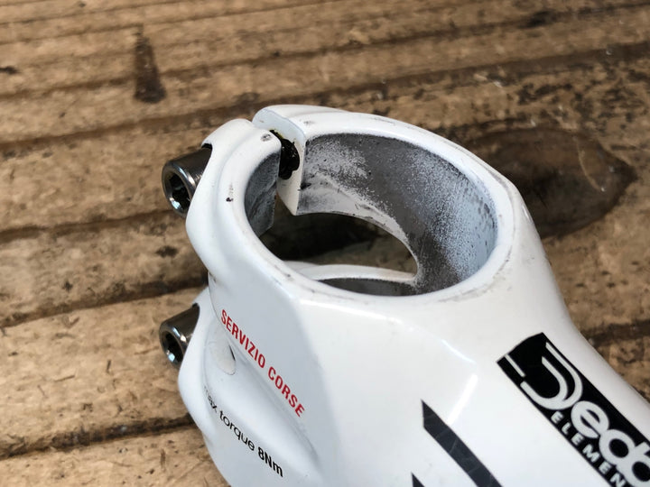 JI405 デダ Deda ZERO 100 SERVIZIO CORSE アルミ ステム 白 100mm Φ31.7 OS