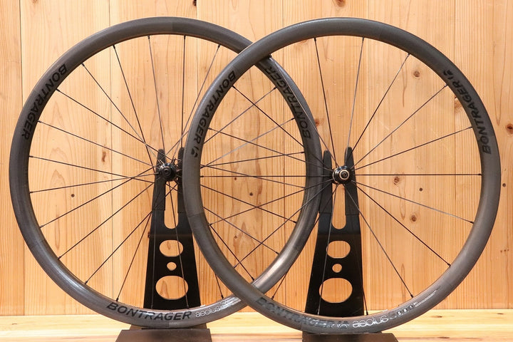 ボントレガー BONTRAGER アイオロス AEOLUS 3 カーボン チューブラー ホイールセット シマノ 11S/12S 【芦屋店】