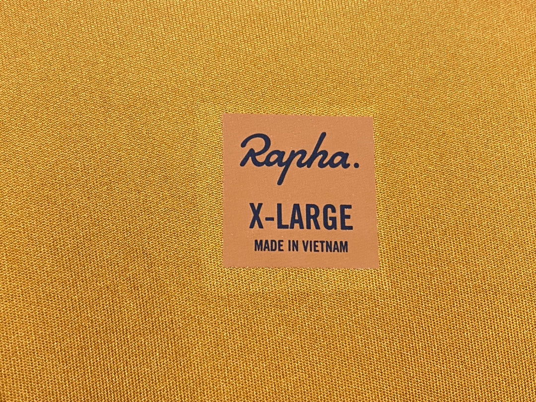 KP814 ラファ RAPHA PROTEAM TRAINNIG JERSEY 半袖 サイクルジャージ 橙 XL