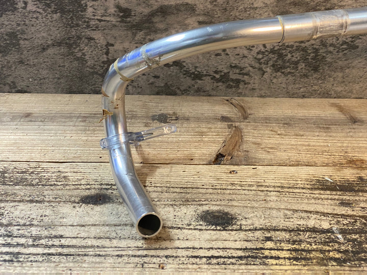JV010 チネリ Cinelli Criterium 65-40 アルミ ドロップハンドル Φ26.2 エンドC-C400mm シルバー