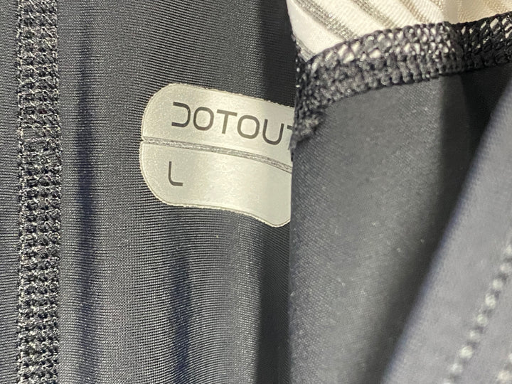 KG703 ドットアウト DOTOUT ビブショーツ 黒 L