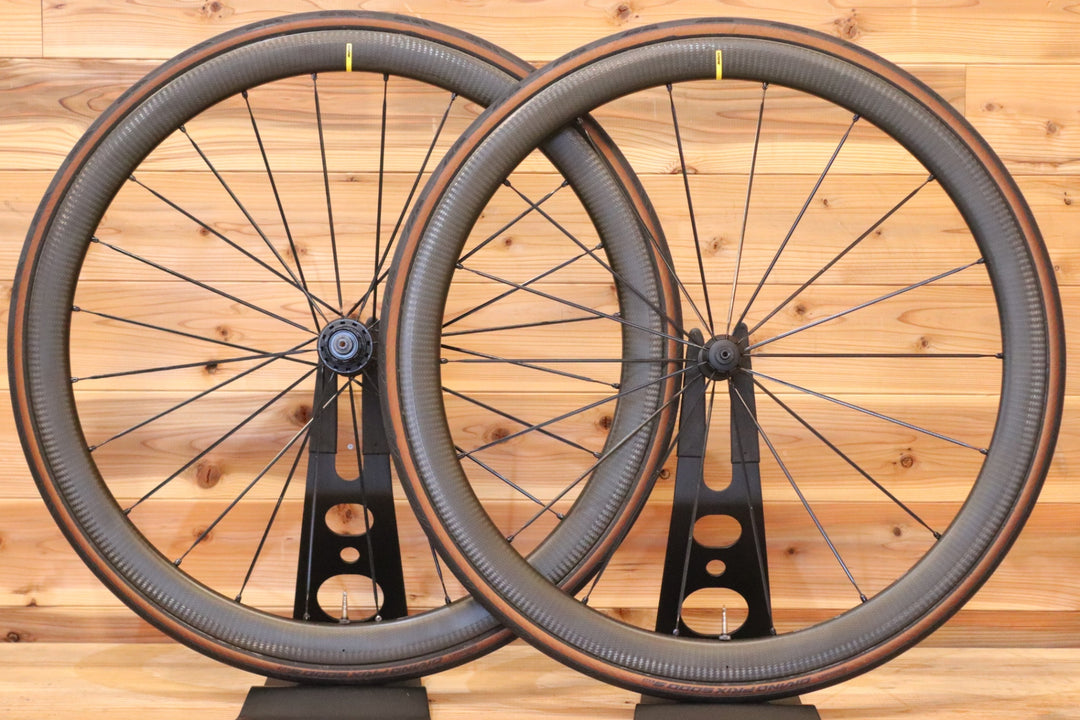 マヴィック MAVIC コスミック COSMIC SLR 40 RIM シマノ 11S/12S 19C カーボン チューブレスレディ ホイールセット 【広島店】