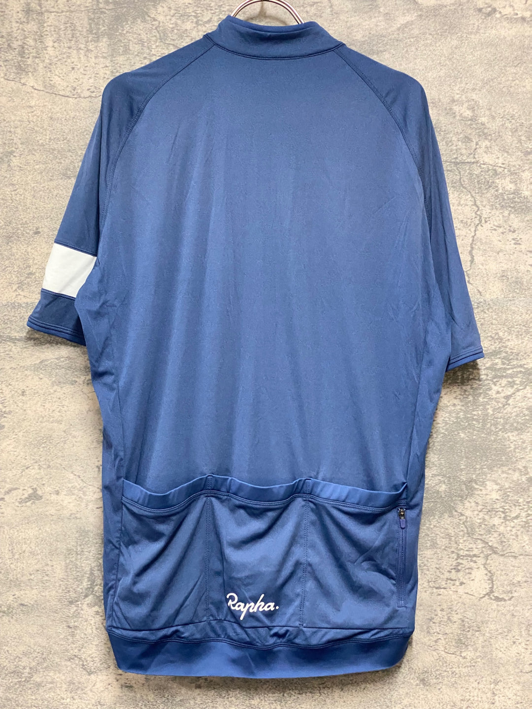 KC667 ラファ Rapha CORE JERSEY 半袖 サイクルジャージ 濃青 XXL