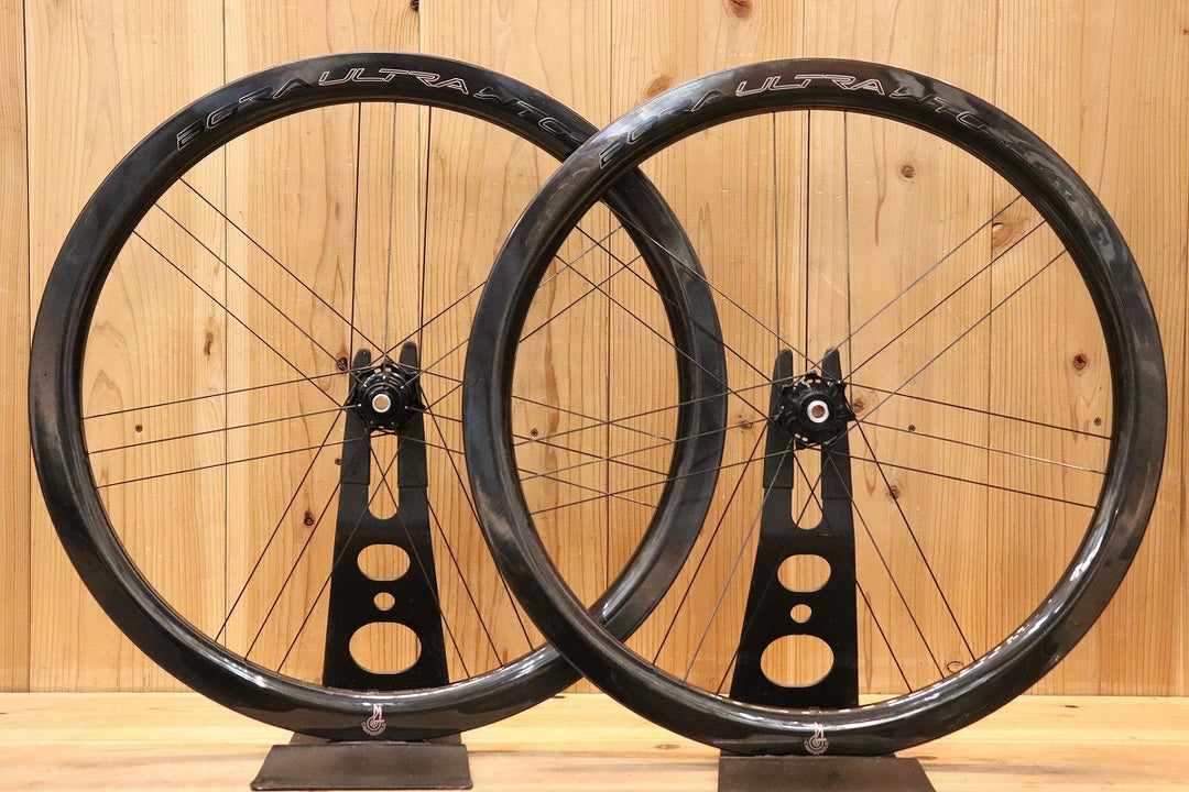カンパニョーロ CAMPAGNOLO ボーラ BORA ULTRA WTO 45 DB C23 カーボン チューブレスレディ ホイールセット シマノ 11S/12S 【芦屋店】