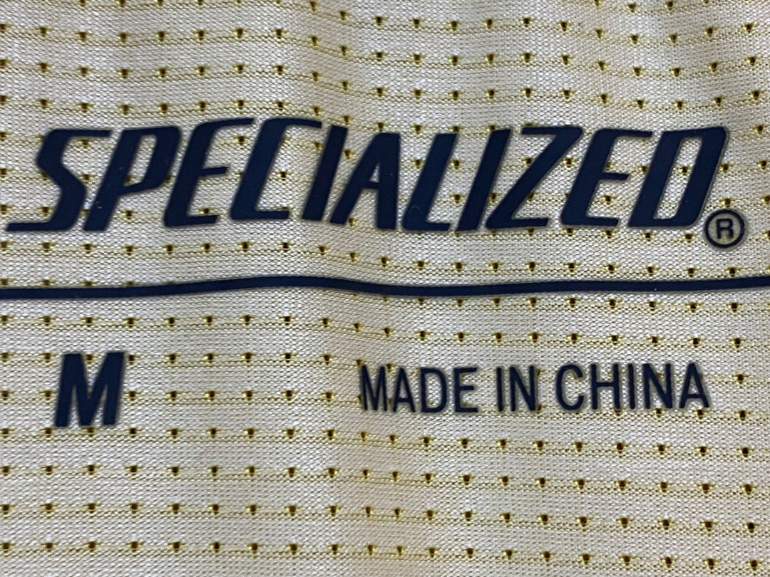 JV697 スペシャライズド SPECIALIZED SL AIR FADE JERSEY SS MEN 半袖 サイクルジャージ 黄オレンジ M