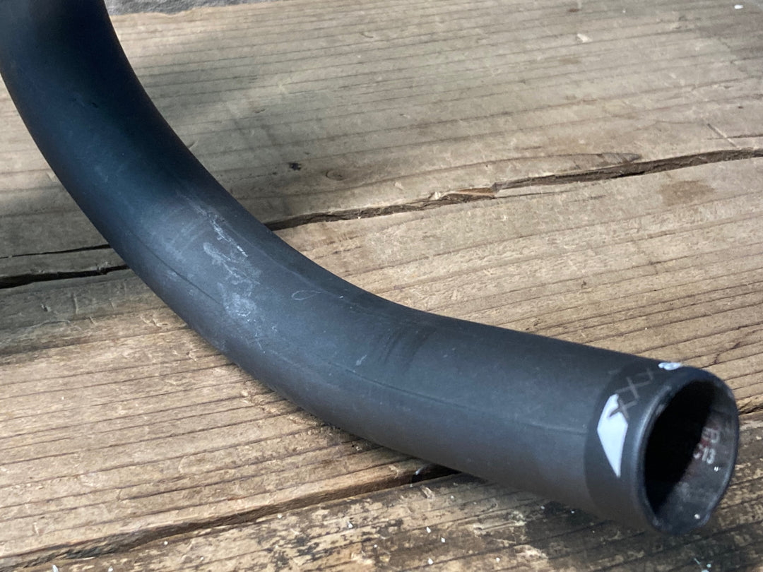 JK419 ボントレガー BONTRAGER XXX AERO カーボン ドロップハンドル Φ31.8 ブラケットC-C400mm ※レバー固定オーバートルクの為ジャンク