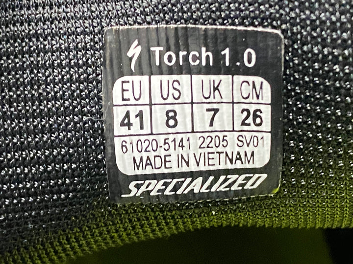 KC028 スペシャライズド SPECIALIZED トーチ TORCH 1.0 ビンディングシューズ EU41 3穴 黒