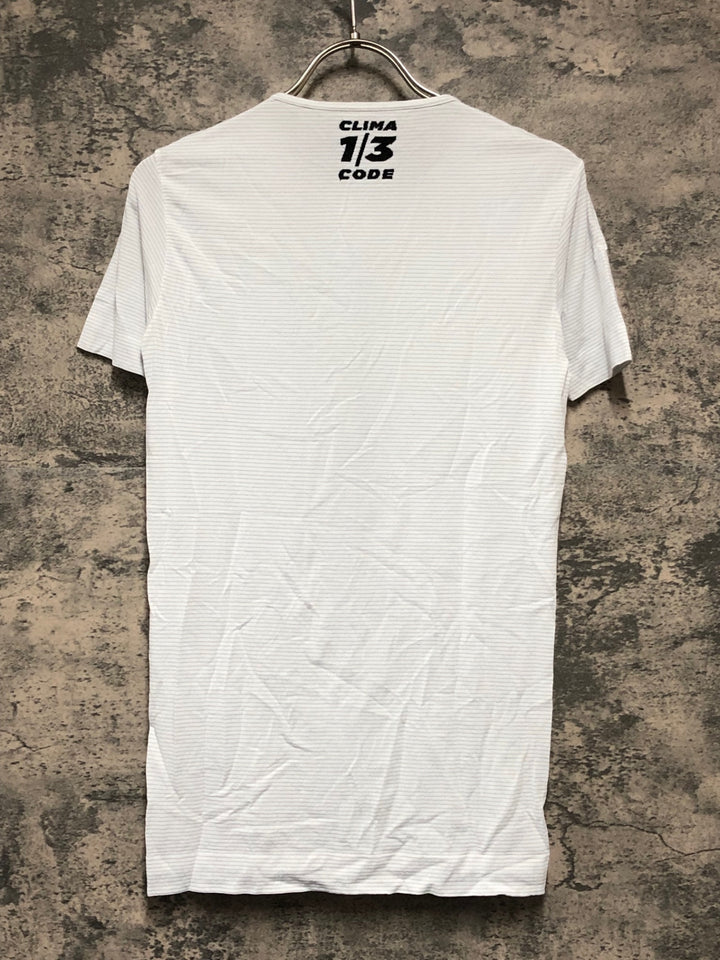 KK264 アソス assos SKIN LAYER CLIMA 1/3 CADE ノースリーブ ベースレイヤー 白 XS/S