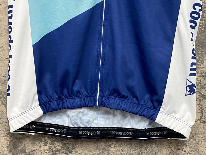 KA121 ルコックスポルティフ le coq sportif 半袖 サイクルジャージ 総柄 L