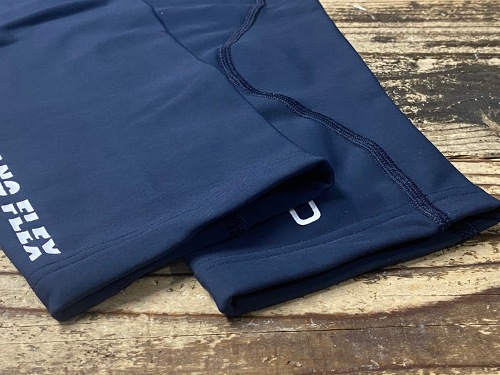 KD405 カステリ CASTELLI ニーウォーマー 黒 S 裏起毛 NANO FLEX