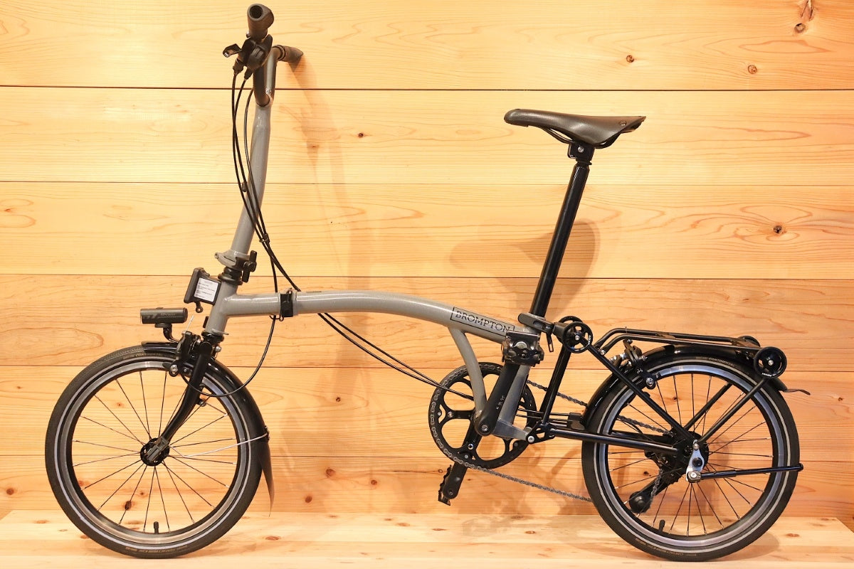 ブロンプトン BROMPTON P-LINE URBAN MIDBAR M4R ストームグレー 2022