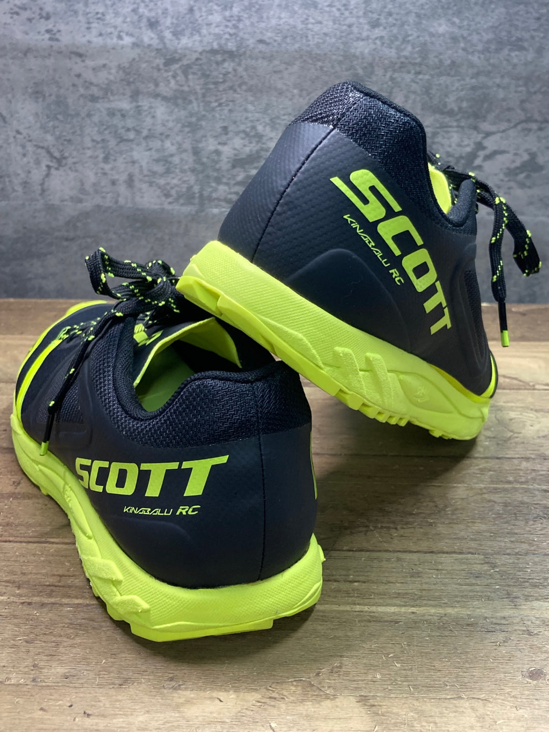 JF211 スコット SCOTT Kinabalu RC サイクリングシューズ 黄黒 EU42.5