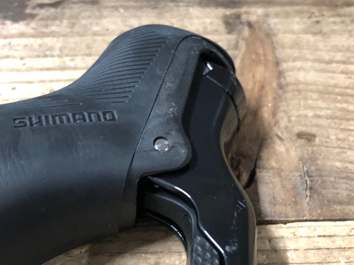 KI518 シマノ SHIMANO デュラエース DURA-ACE ST-R9250 STIレバー 12s ※固定部割れパテ埋め加工品のためジャンク