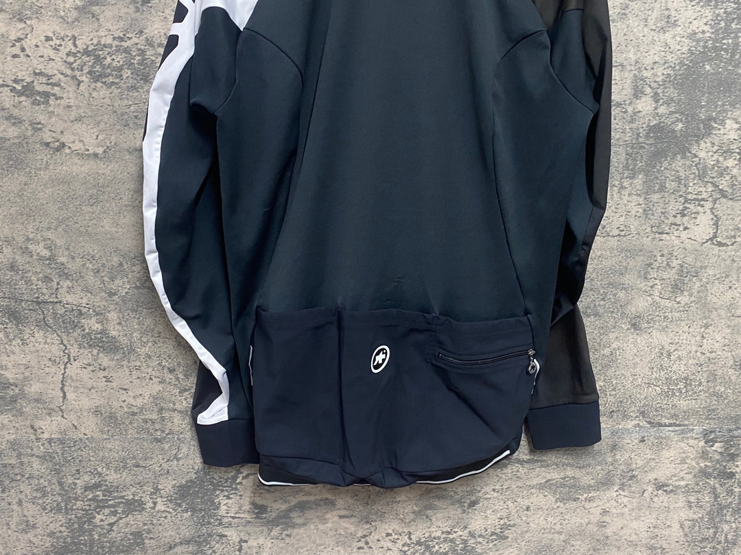 JX338 アソス ASSOS mille intermediate Jacket_evo7 長袖 サイクルジャージ 黒 M